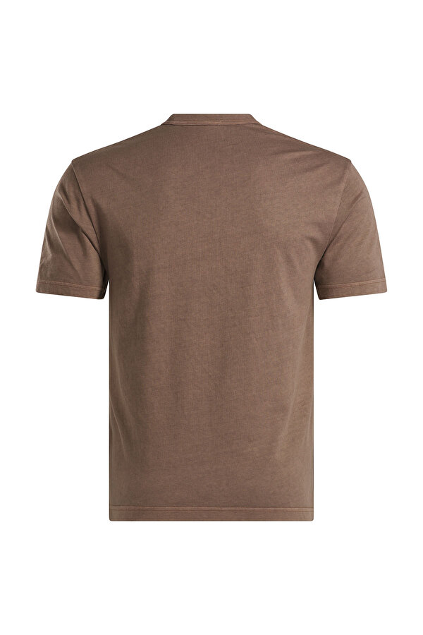 Reebok RI WASHED TEE D BROWN Man Sleeve T-Sh