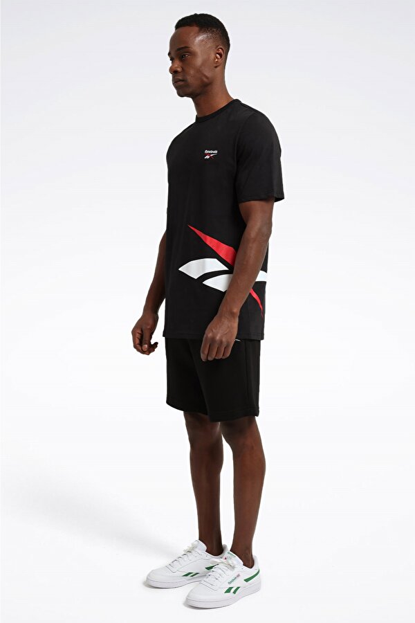 RI CROSS CHECK TEE Siyah Erkek K sa Kol T Shirt