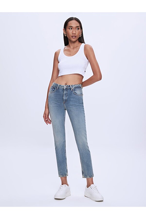 LTB Ronna X Yüksek Bel Dar Paça Slim Jean Pantolon