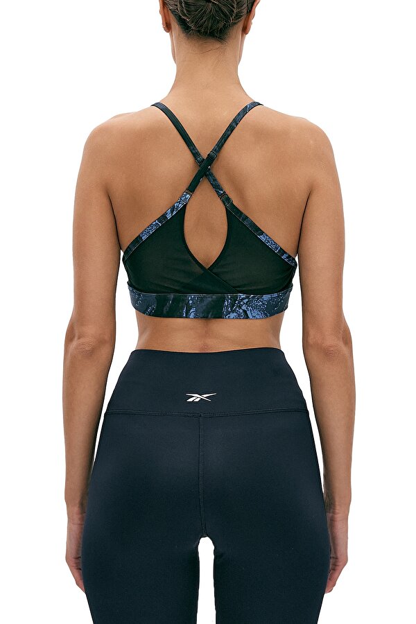 REEBOK Clothing Reebok Lux Strappy Bra Aop Синий 011