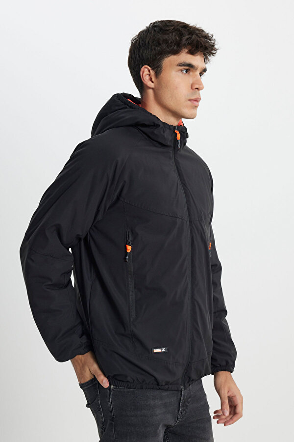 Lee Regular Fit Normal Kesim Siyah Erkek Ceket