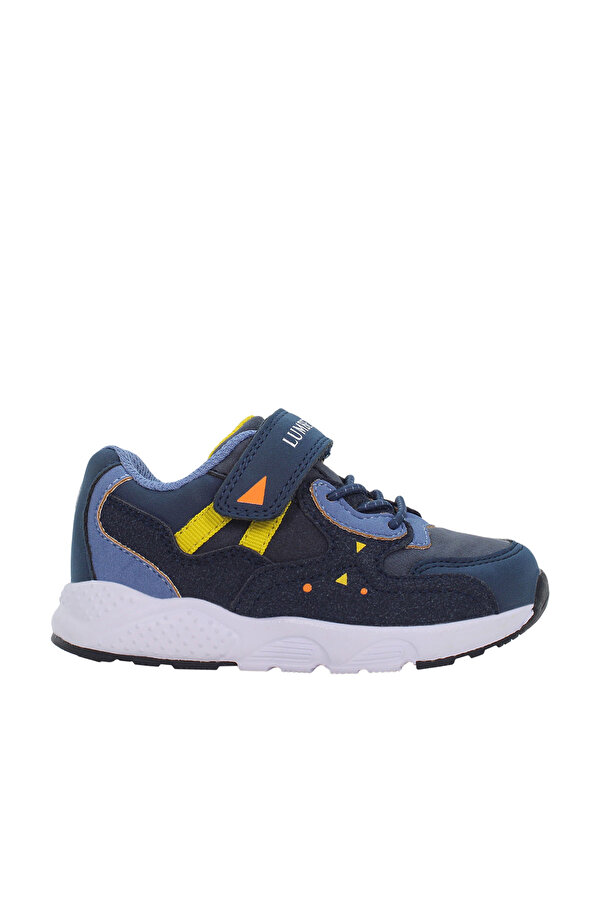 Lumberjack 1 VELCRO AND ELASTIC LACE NAVY BLUE Boy Sneaker