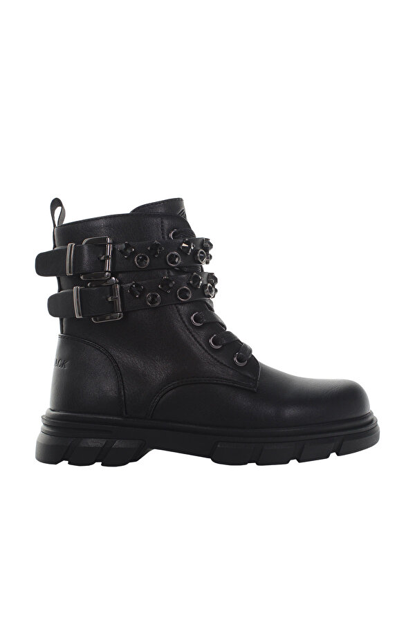 Lumberjack ANKLE BOOT LACE UP BLACK Girl 776