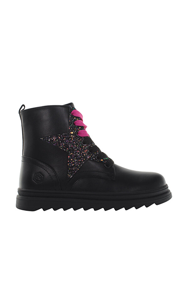 Lumberjack ANKLE BOOT LACE UP BLACK Girl 776