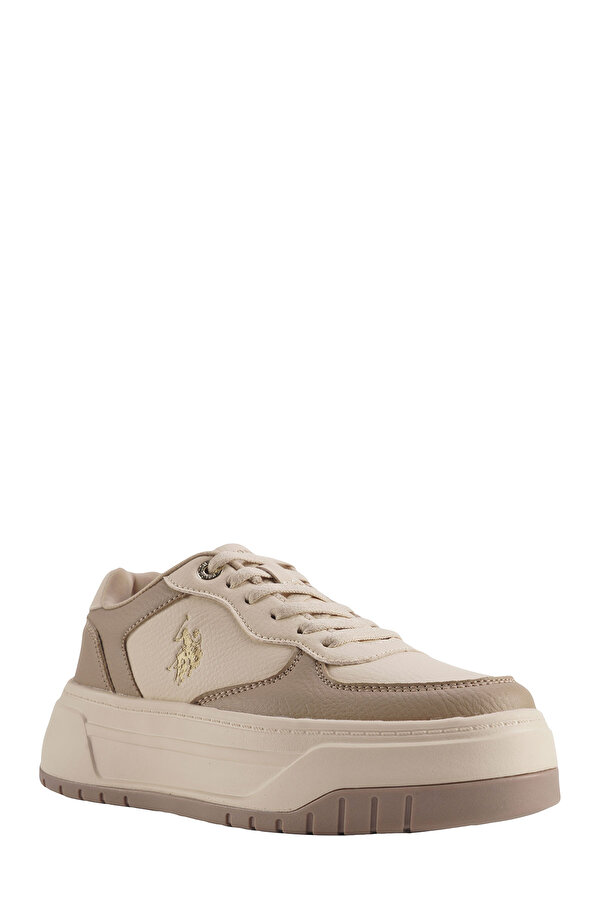 U.S. Polo Assn. U.s. Polo Assn. Elfy Glb 4Pr Бежевый Женщина Обувь На Танкетке