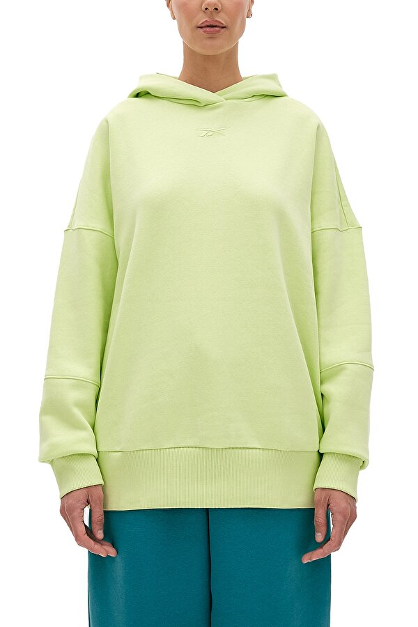 Reebok LUX OVERSIZED HOODIE L LIME Woman 449