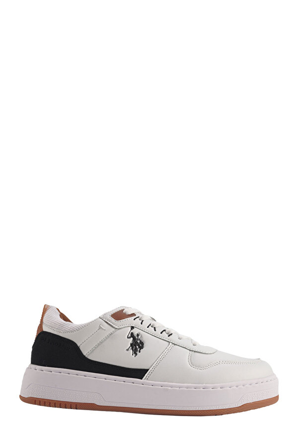U.S. Polo Assn. U.s. Polo Assn. Alexander Glb 4Pr Белый Мужчина Кроссовки На Утолщенной П