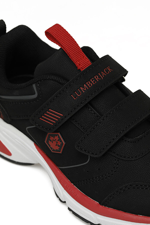 TELAR 4PR Siyah Erkek Çocuk Koşu Ayakkabısı - Görsel 8