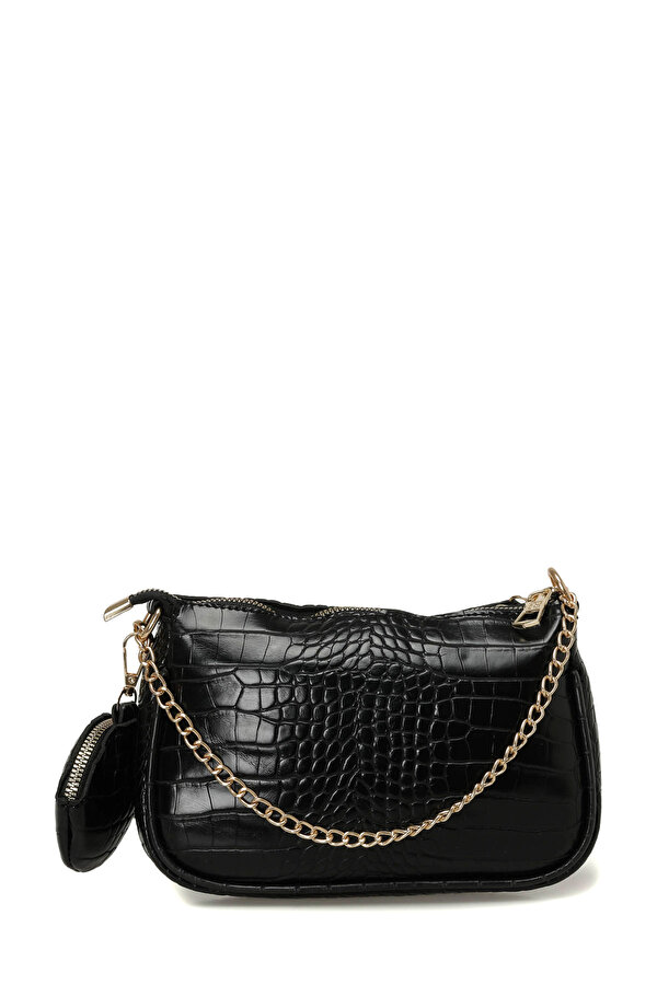 Butigo KRK IKILI CPRZ 4PR Siyah Kadın Çapraz Çanta