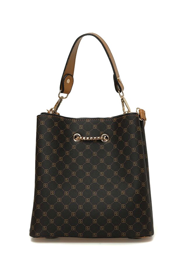 Butigo MNG AKS DTY KL 4PR KAHVE MULTI Kadın Kol Çantası