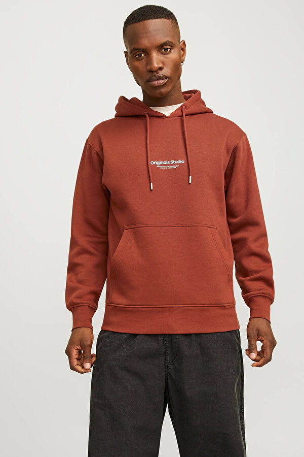 Jack & Jones Erkek Sweat 12241687 KİREMİT