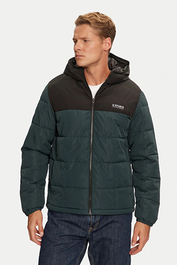 Jack & Jones Erkek Mont 12256905 KOYU YEŞİL