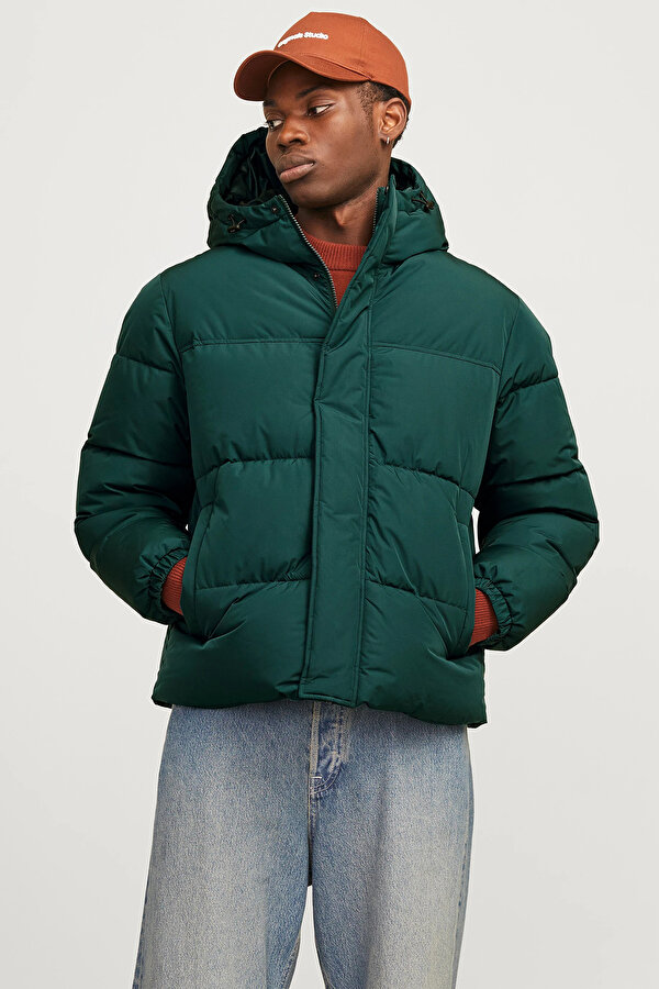 Jack & Jones Erkek Mont 12256974 KOYU YEŞİL