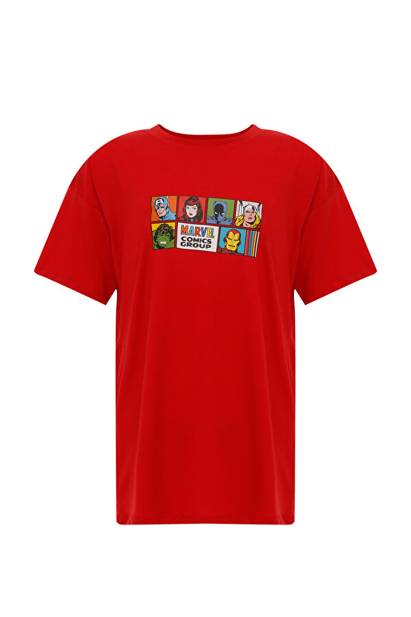 Lumberjack BL MARVEL 11GFB627 4FX Kırmızı Erkek Çocuk Kısa Kol T-Shirt