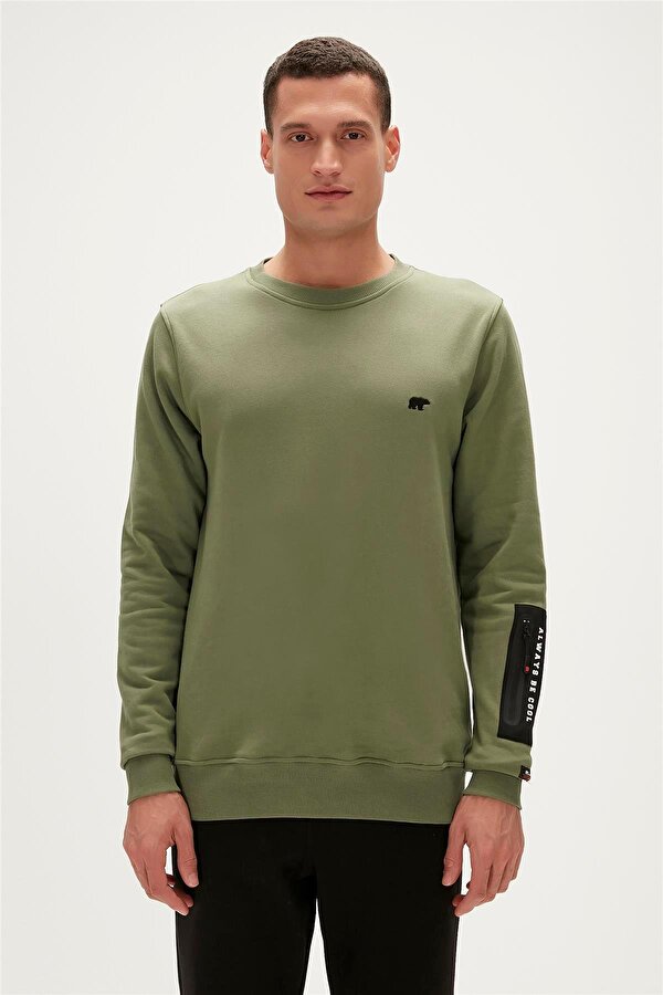 Bad Bear Be Cool Crewneck Erkek Sweatshirt