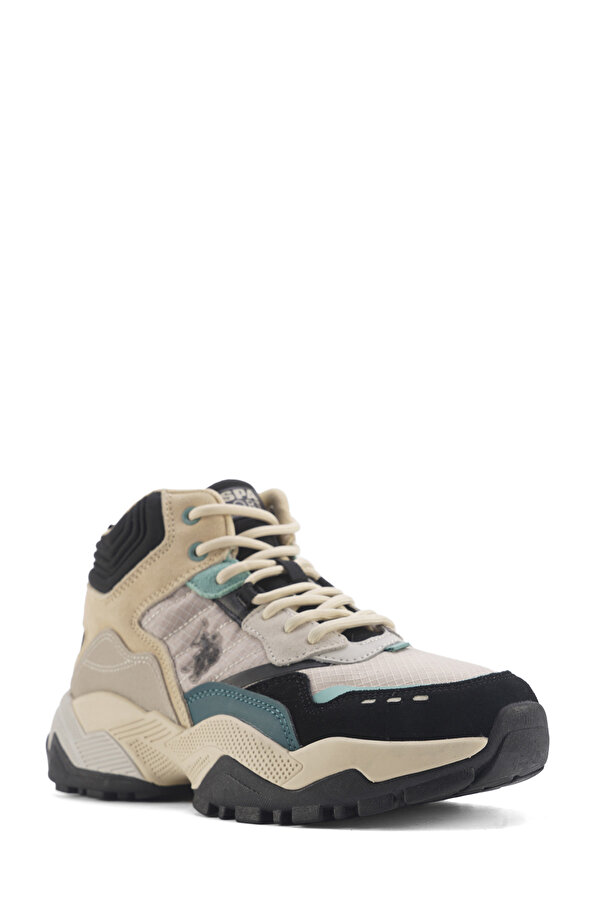 U.S. Polo Assn. YOTA HI 4PR Bej Erkek High Sneaker