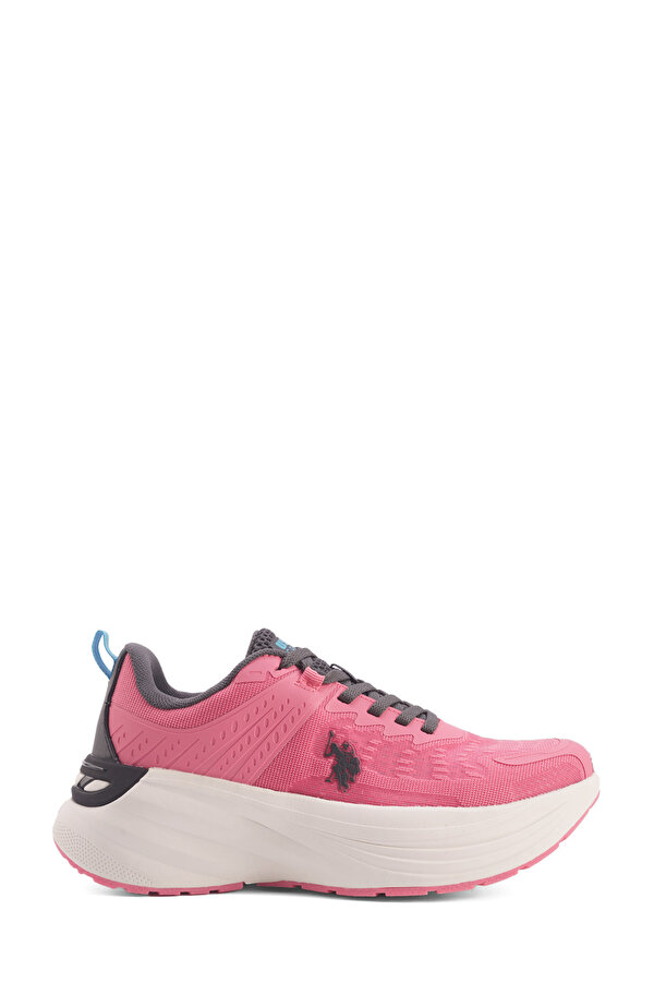 U.S. Polo Assn. TINA 4PR Koyu Pembe Kadın Koşu Ayakkabısı