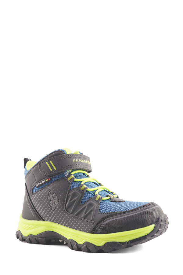 BOLD JR 4PR Gri Erkek Çocuk High Sneaker - Görsel 3