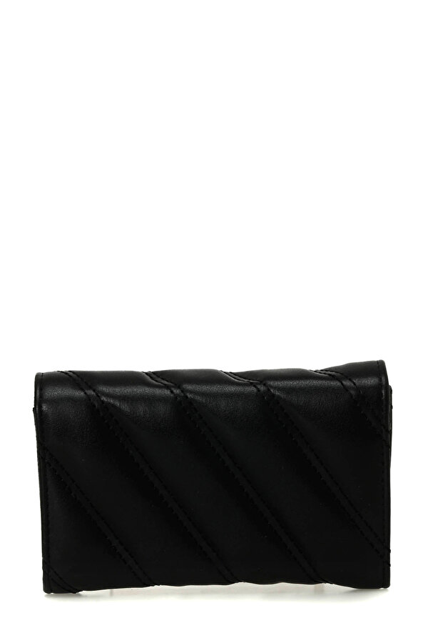 Butigo MID PARALLEL KAPITONE 4PR Siyah Kadın Cüzdan