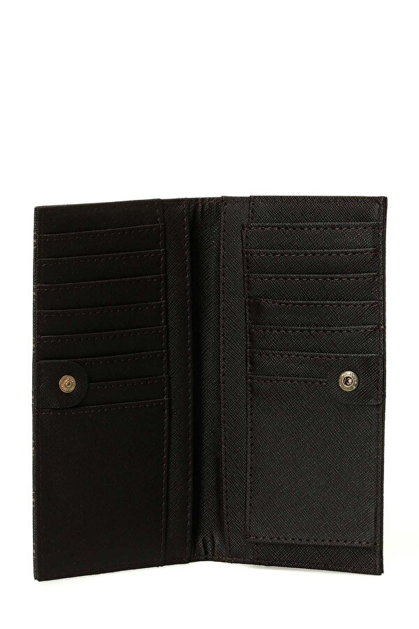 Butigo MONOGRAM KRT 4PR Kahverengi Kadın Cüzdan