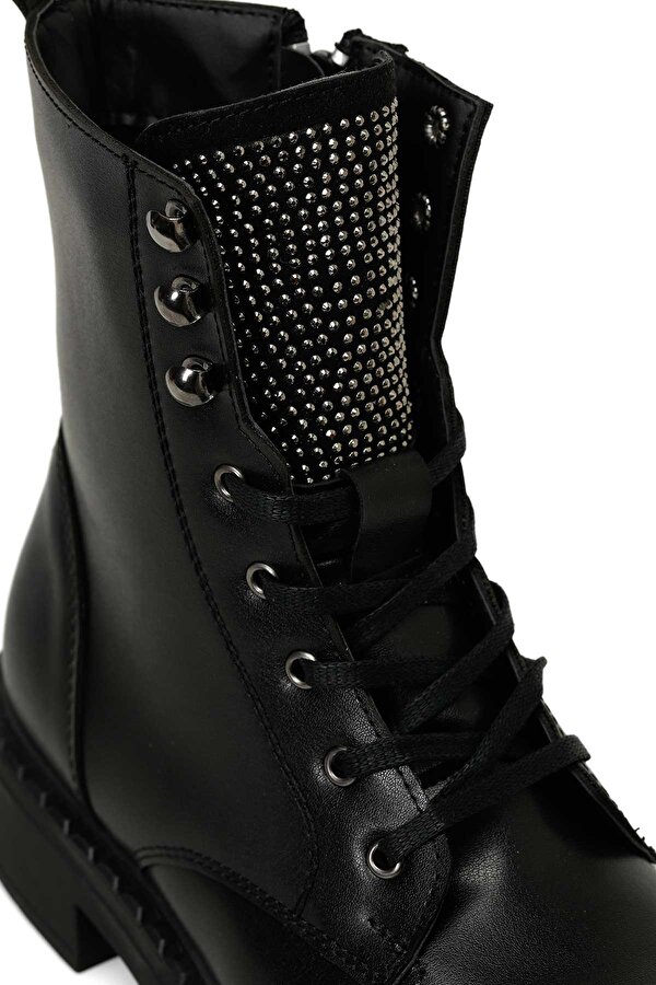 Butigo 24K-602 4PR Siyah Kadın Düz Bot