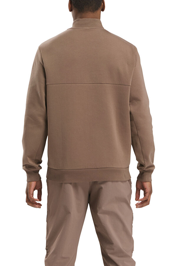 REEBOK Clothing Reebok Activ Coll Quarter Zip Коричневый