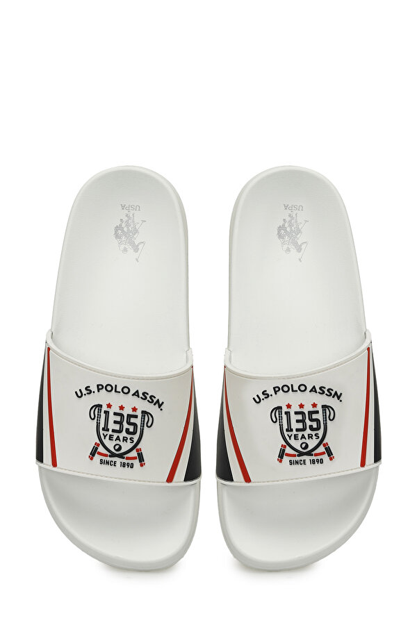 U.S. Polo Assn. U.s. Polo Assn. Dusen 5Fx Белый Мужчина Шлепанцы