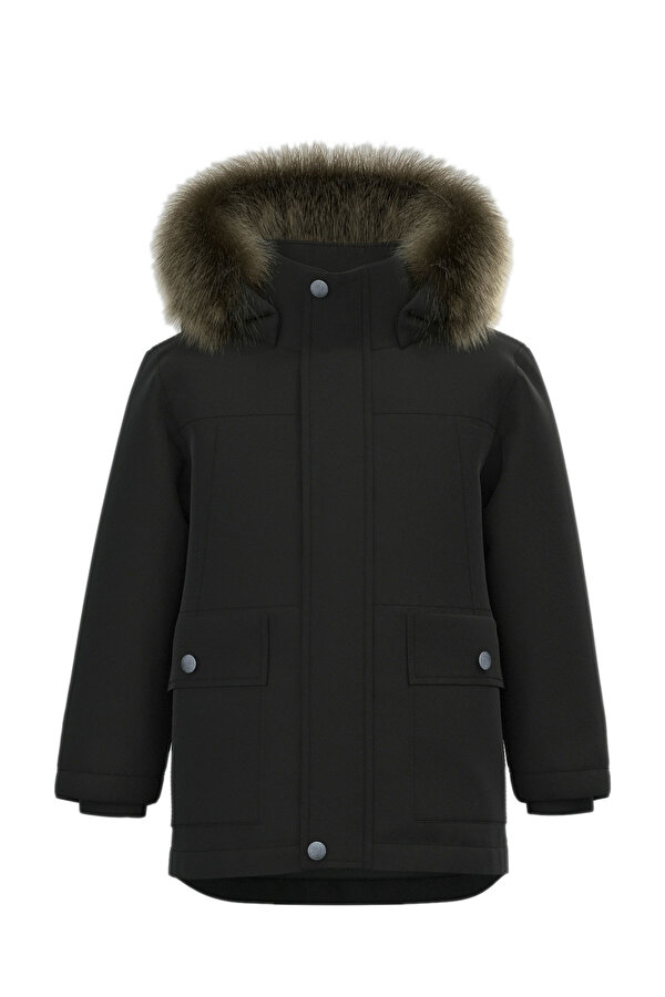 Name It NMMMARLIN PARKA JACKET Siyah Erkek Çocuk Kaban