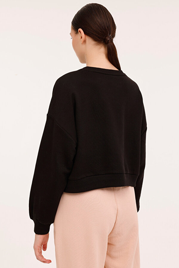 Kinetix WL MARLEY 16BT133 4PR Siyah Kadın Sweatshirt