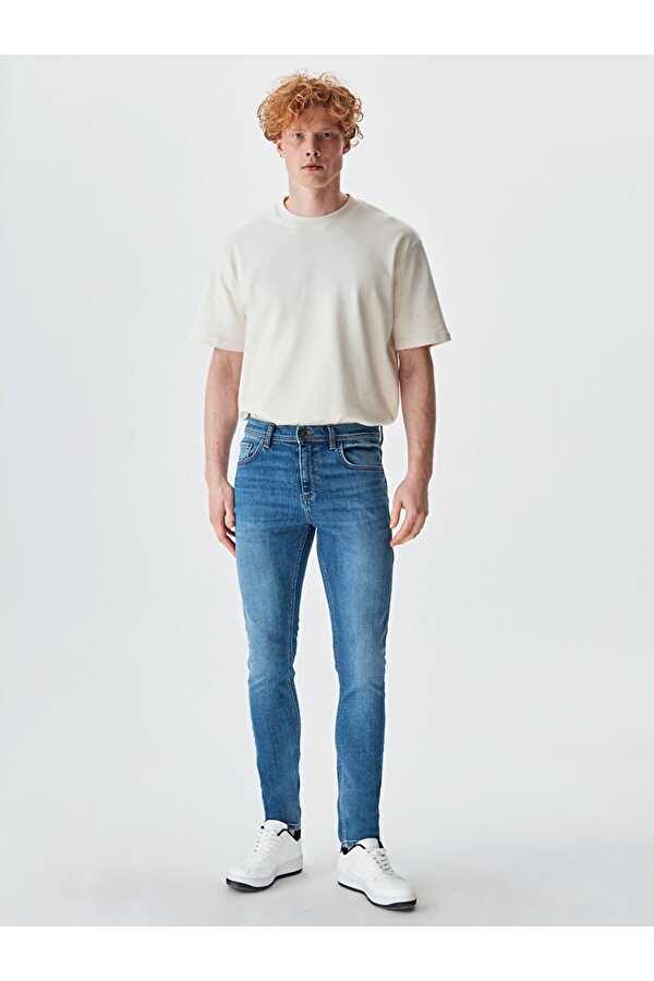 LTB Jumy Normal Bel Dar Paça Super Skınny Jean Pantolon