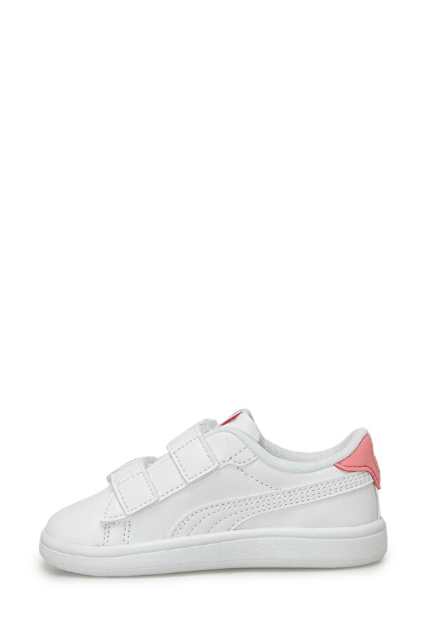 Puma Smash 3.0 Badges V I Beyaz Kız Çocuk Sneaker