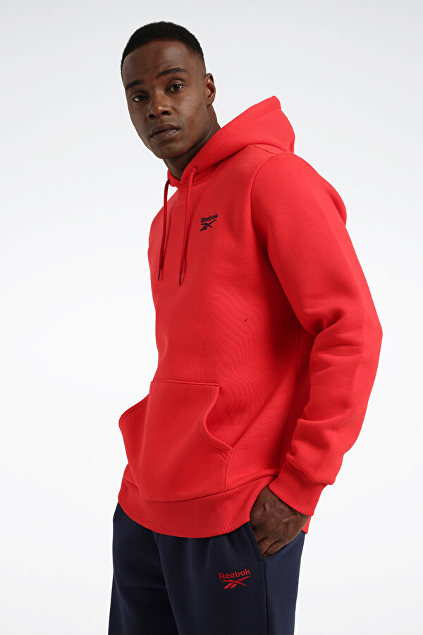 Reebok RBK ARNAMO HOODIE SWEAT Kırmızı Erkek Sweatshirt