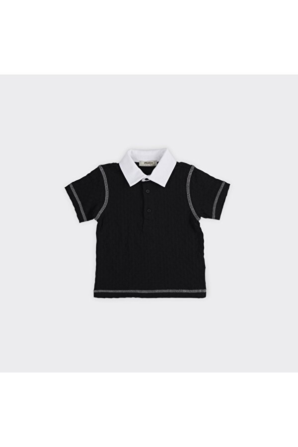 Panço Erkek Çocuk  Kontrast T-Shirt