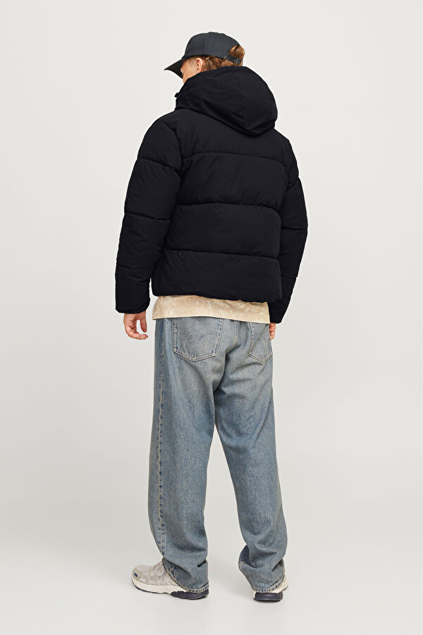 Jack & Jones JORVESTERBRO PUFFER JACKE Siyah Erkek Mont