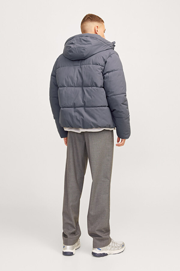 Jack & Jones JORVESTERBRO PUFFER JACKE GRI Erkek Mont
