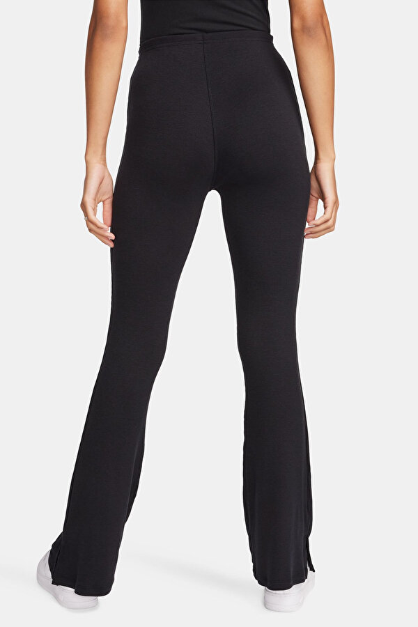 Nike W NK MILER TOP SS Siyah Kadın Tayt