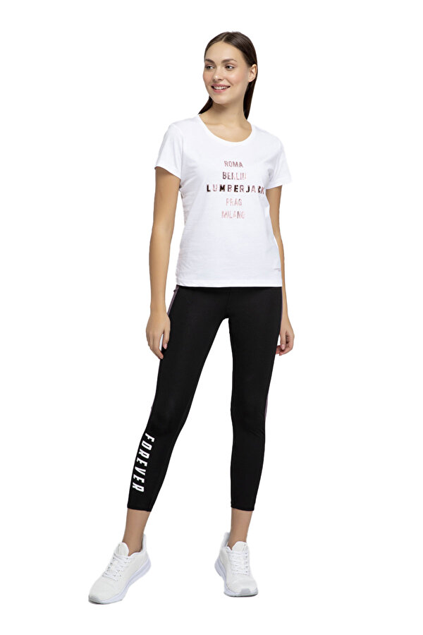 Lumberjack Loren T-Shirt Белый Женщина Футболка