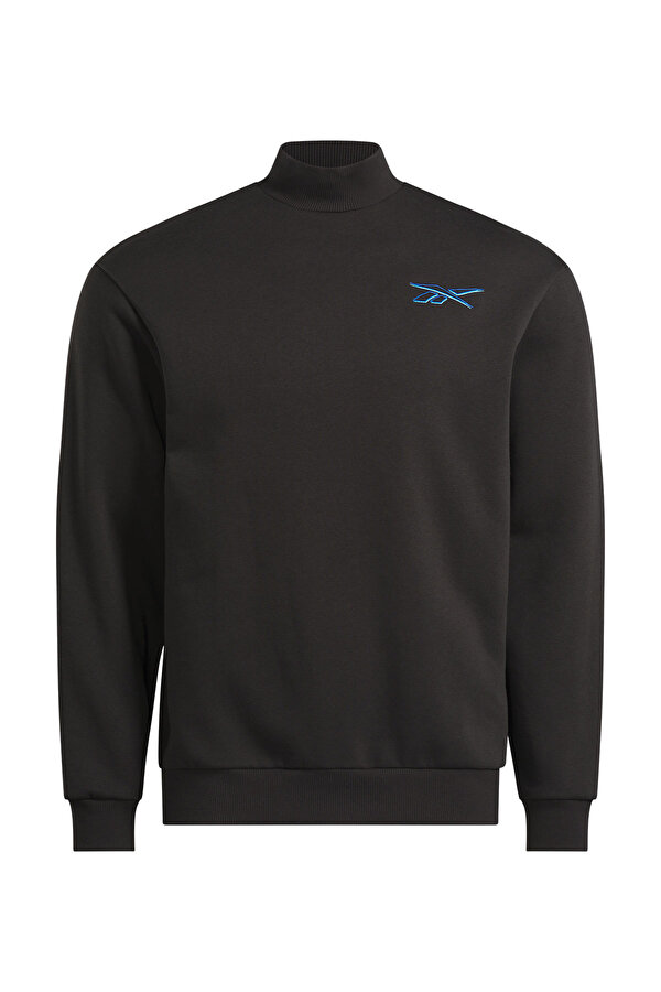 Reebok Cl Uniform Mock Neck Midl Черный Взрослый, Унисекс Джемпер