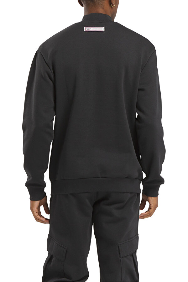 Reebok Cl Uniform Mock Neck Midl Черный Взрослый, Унисекс Джемпер