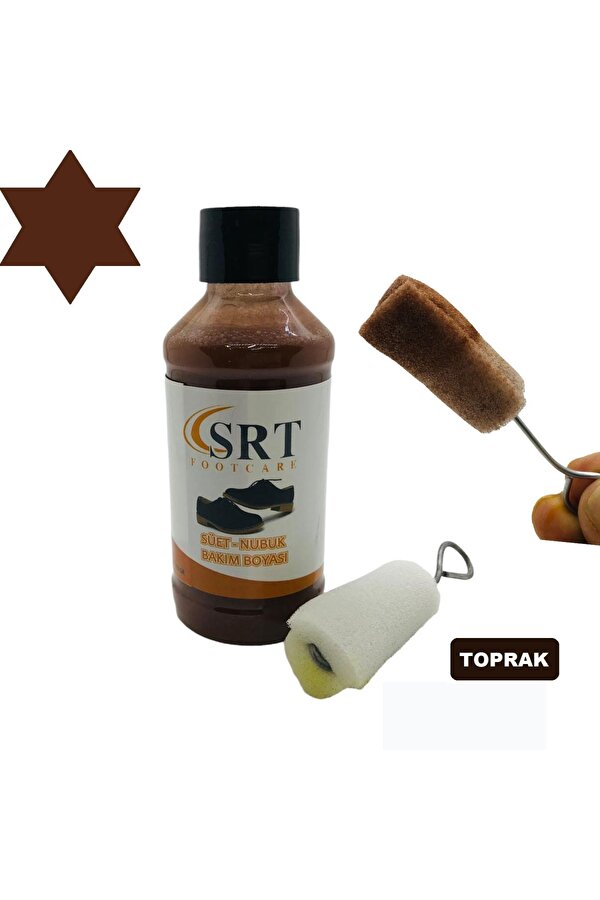 SRTfootcare Süet Nubuk Likit Ayakkabı Bakım Boyası 110 G