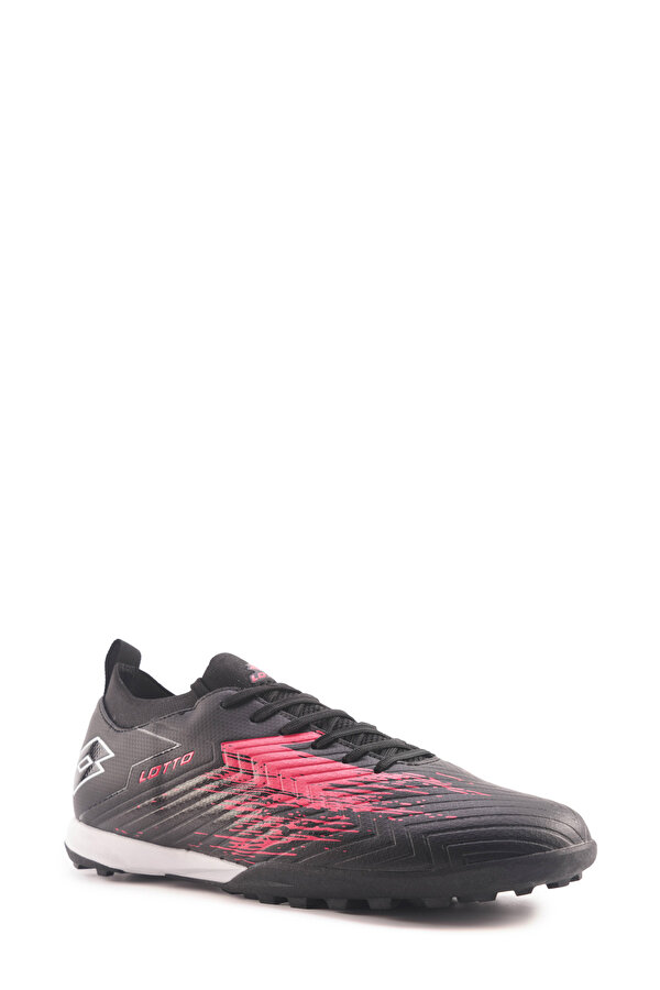 Lotto HYPER TF GR 4PR Siyah Unisex Halı Saha Ayakkabısı