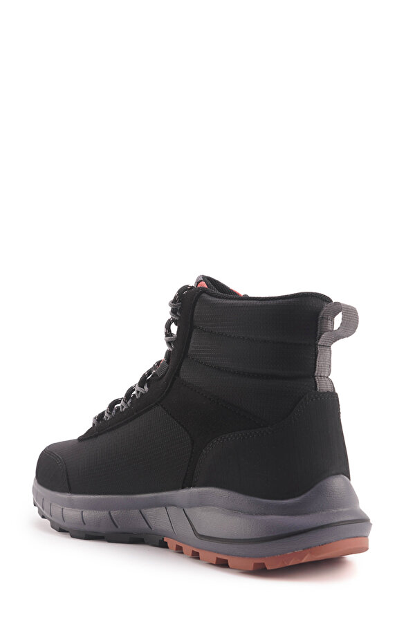 U.S. Polo Assn. ELHA 4PR Siyah Erkek Biker Bot