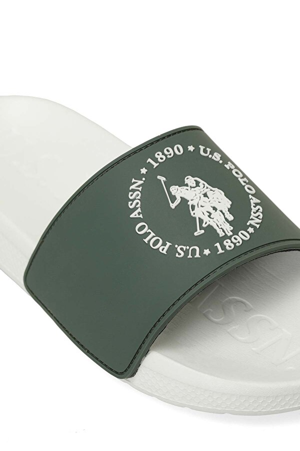 U.S. Polo Assn. PAUL 5FX Beyaz Erkek Terlik