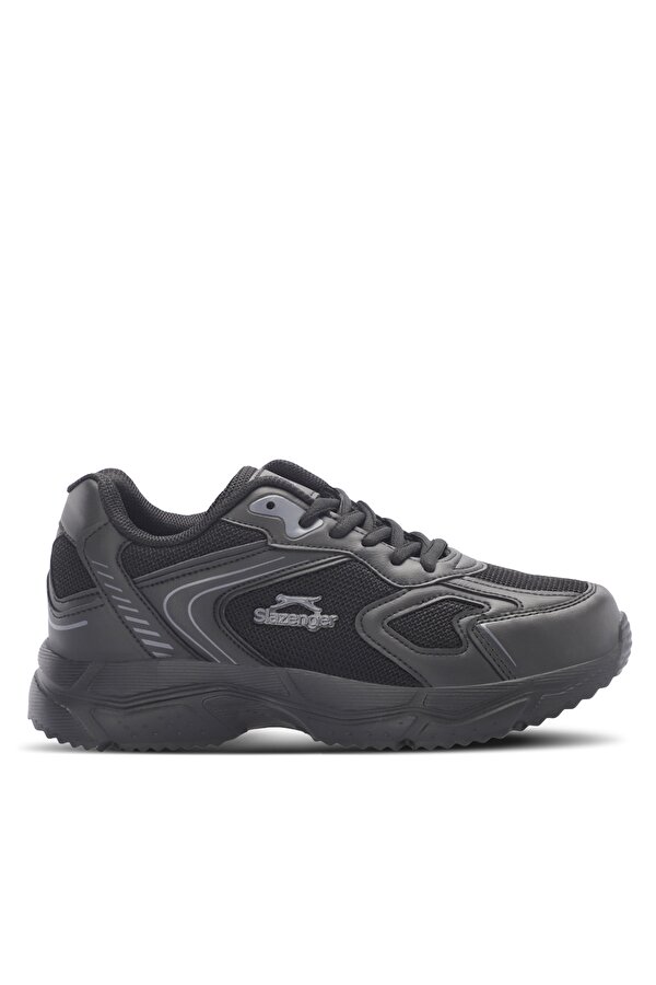 Slazenger ORNELLA Erkek Sneaker Ayakkabı Siyah / Koyu Gri