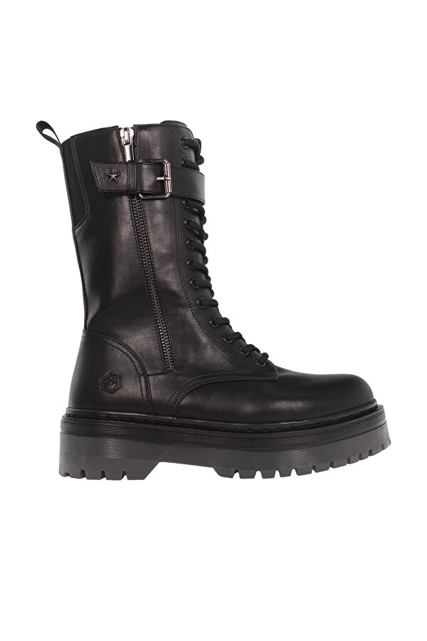 Lumberjack MIDDLE BOOT LACE UP BLACK Woman Boots