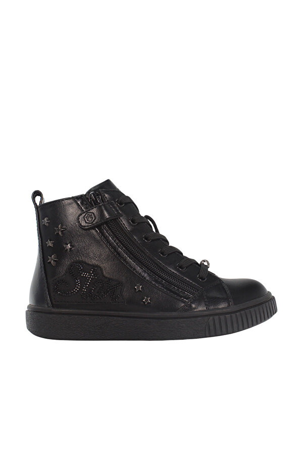 Lumberjack HIGH CUT LACE SNEAKER WIT BLACK Girl 776
