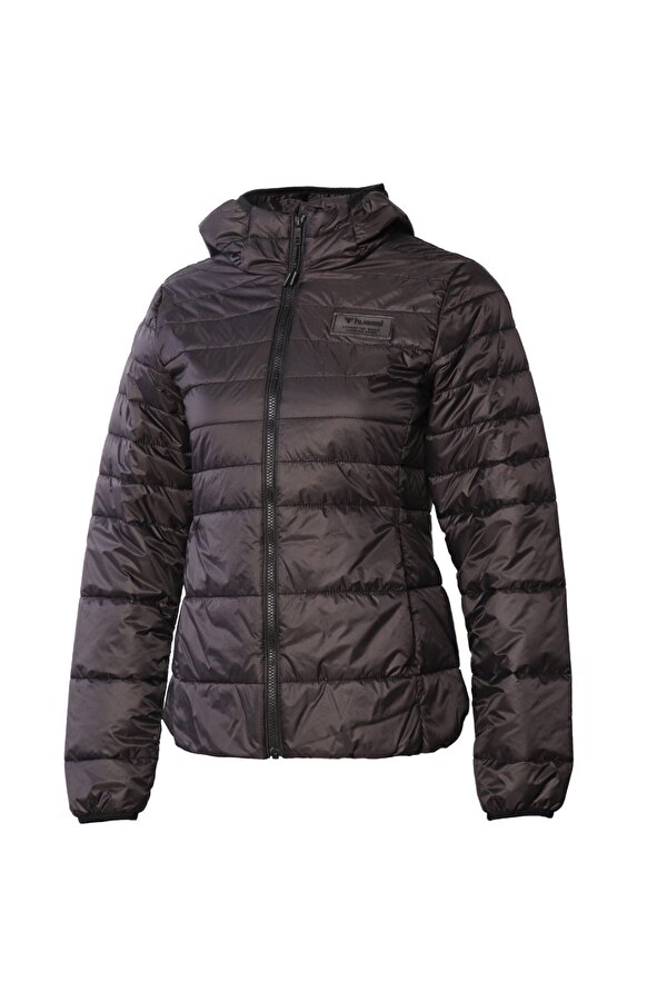 Hummel Shyvana Kadın Siyah Kapüşonlu Şişme Mont