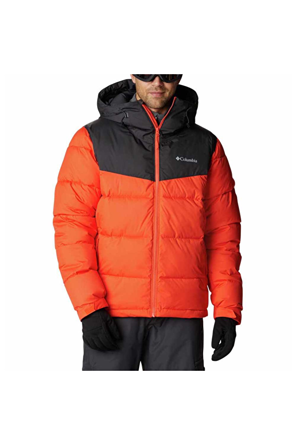 Columbia Iceline Ridge Erkek Kırmızı Kapüşonlu Mont