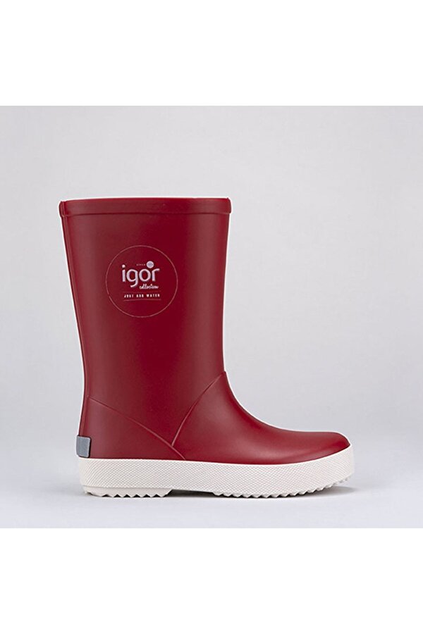 Igor Splash Nautico Çocuk Kırmızı Çizme