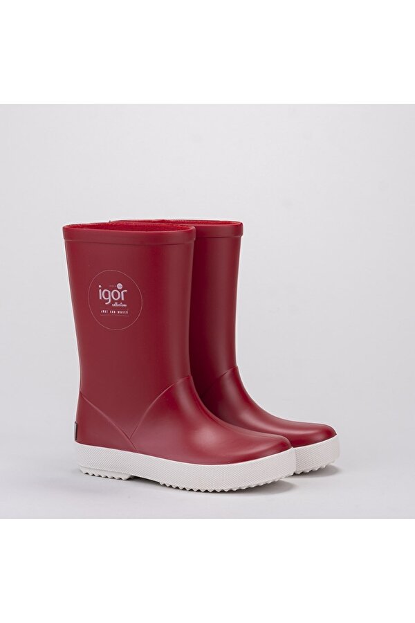Igor Splash Nautico Çocuk Kırmızı Çizme